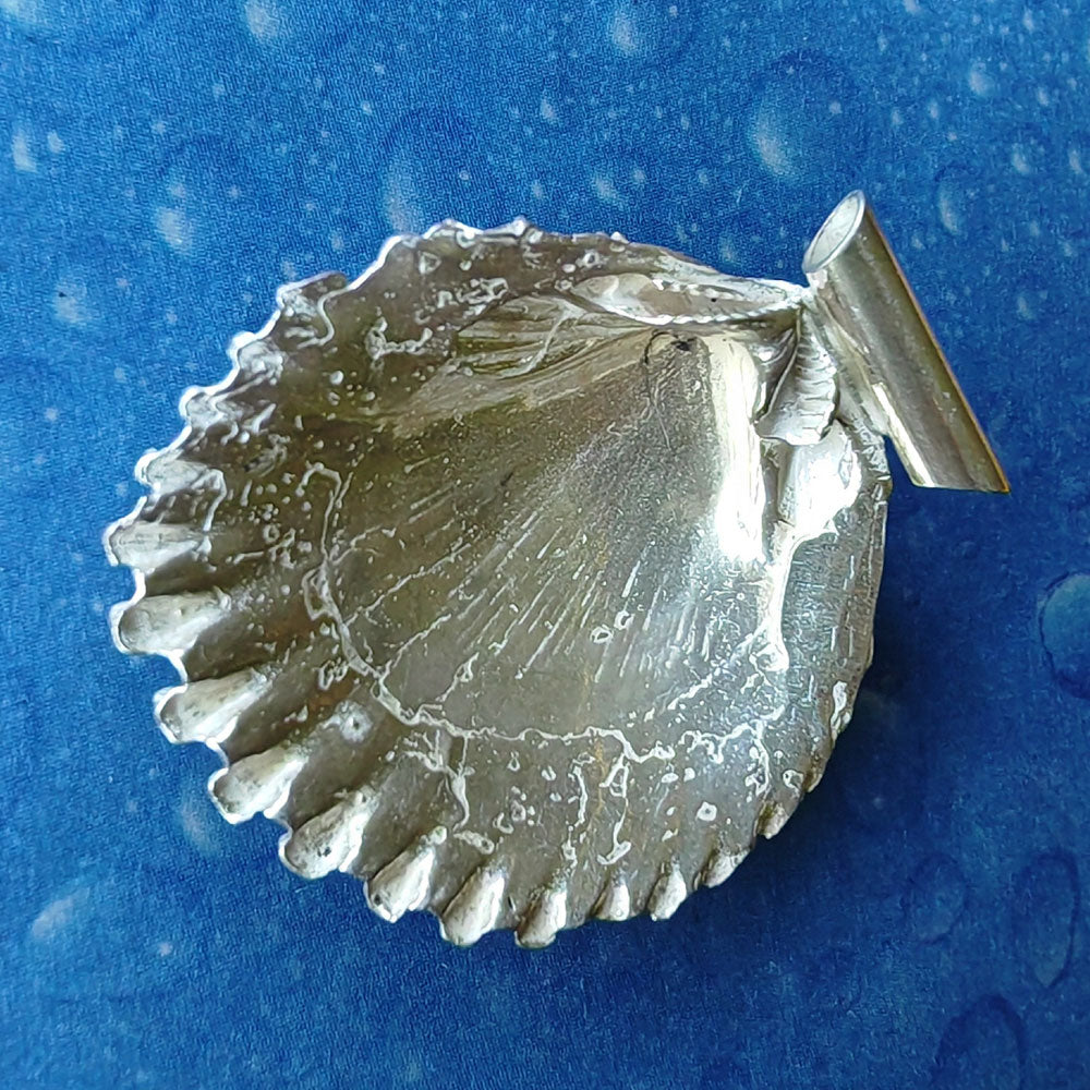 Maritimes Design Kettenanhänger Silber