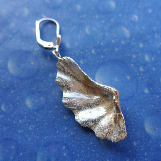 Strand Schmuck Mörder Muschel Ohrhänger Rückseite