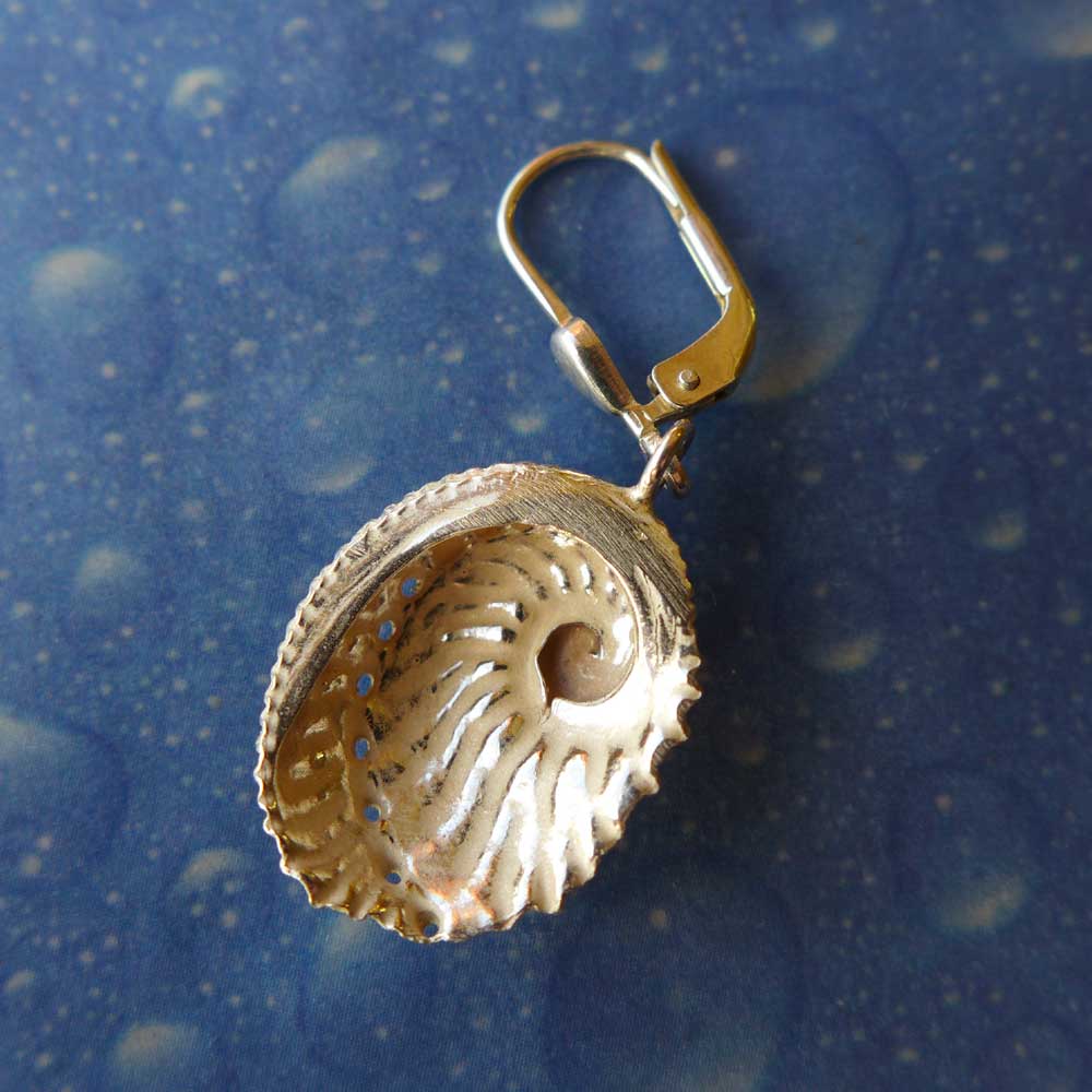 Abalone Ohrringe Schmuck online Rückseite