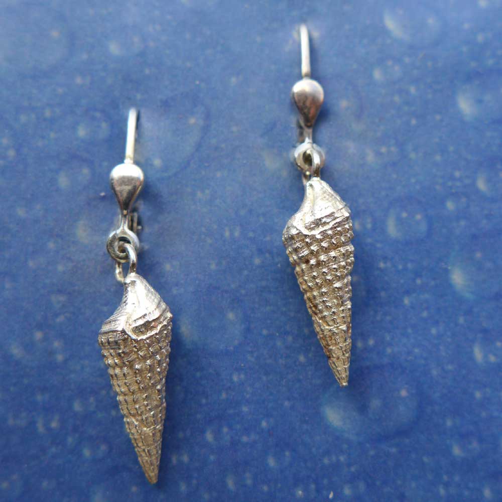 Meer Ohrhänger Küste Strand Schmuck Silber