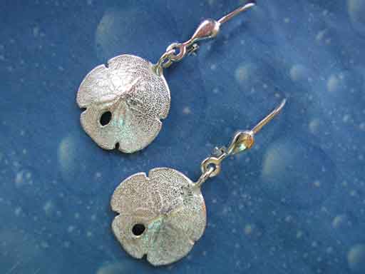 Ohrringe Silber Sanddollar xs