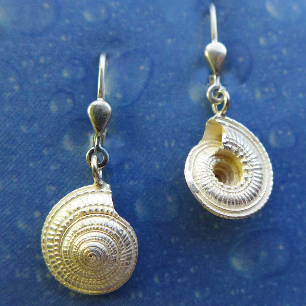 Sonnenuhrschnecke small Ohrhänger