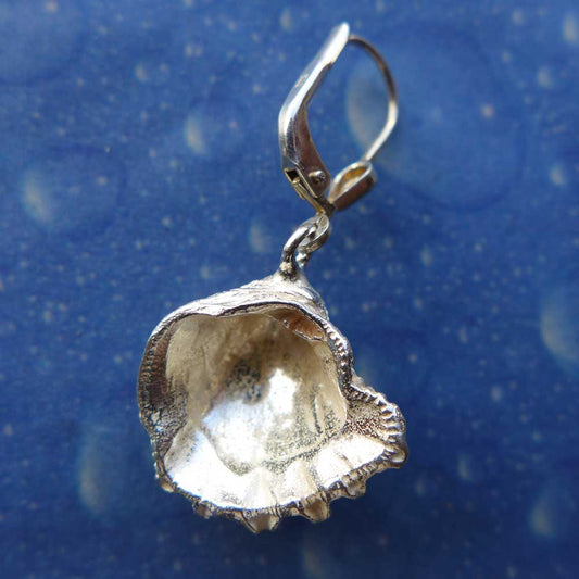 Schuppige Fächermuschel medium Ohrhänger