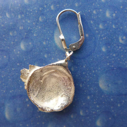 Geschuppte Muschel Ohrhänger