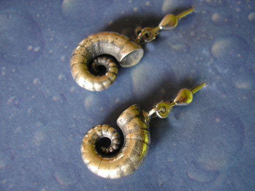 Schnecke Schmuck Ohrringe Posthorn