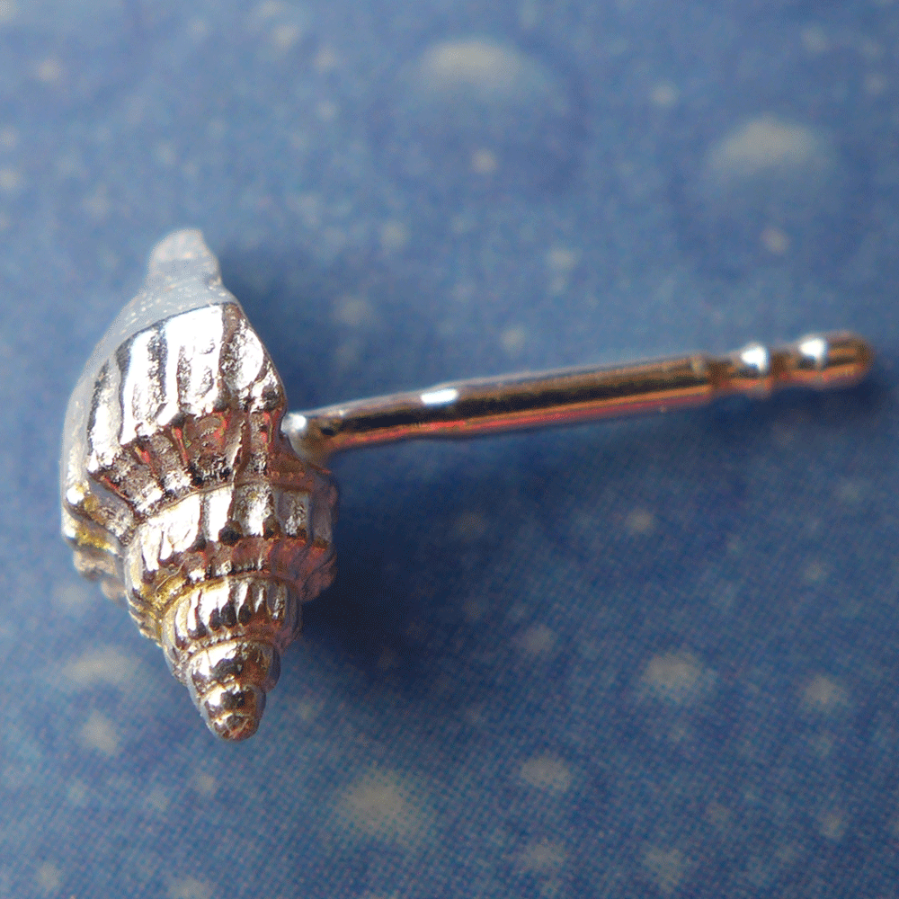 Meerjungfrau Schmuck Turrid Silber Ohrringe