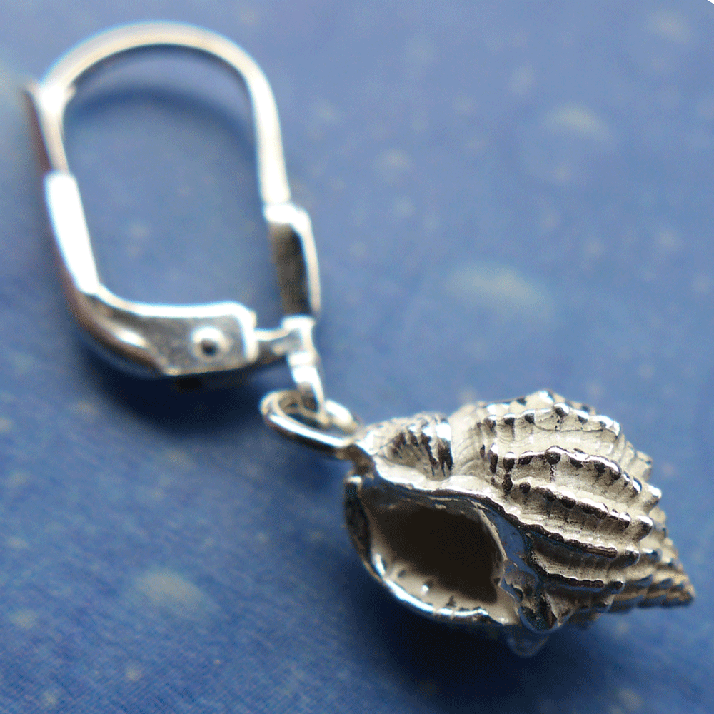 Sandstrand Ohrhänger Korbschnecke