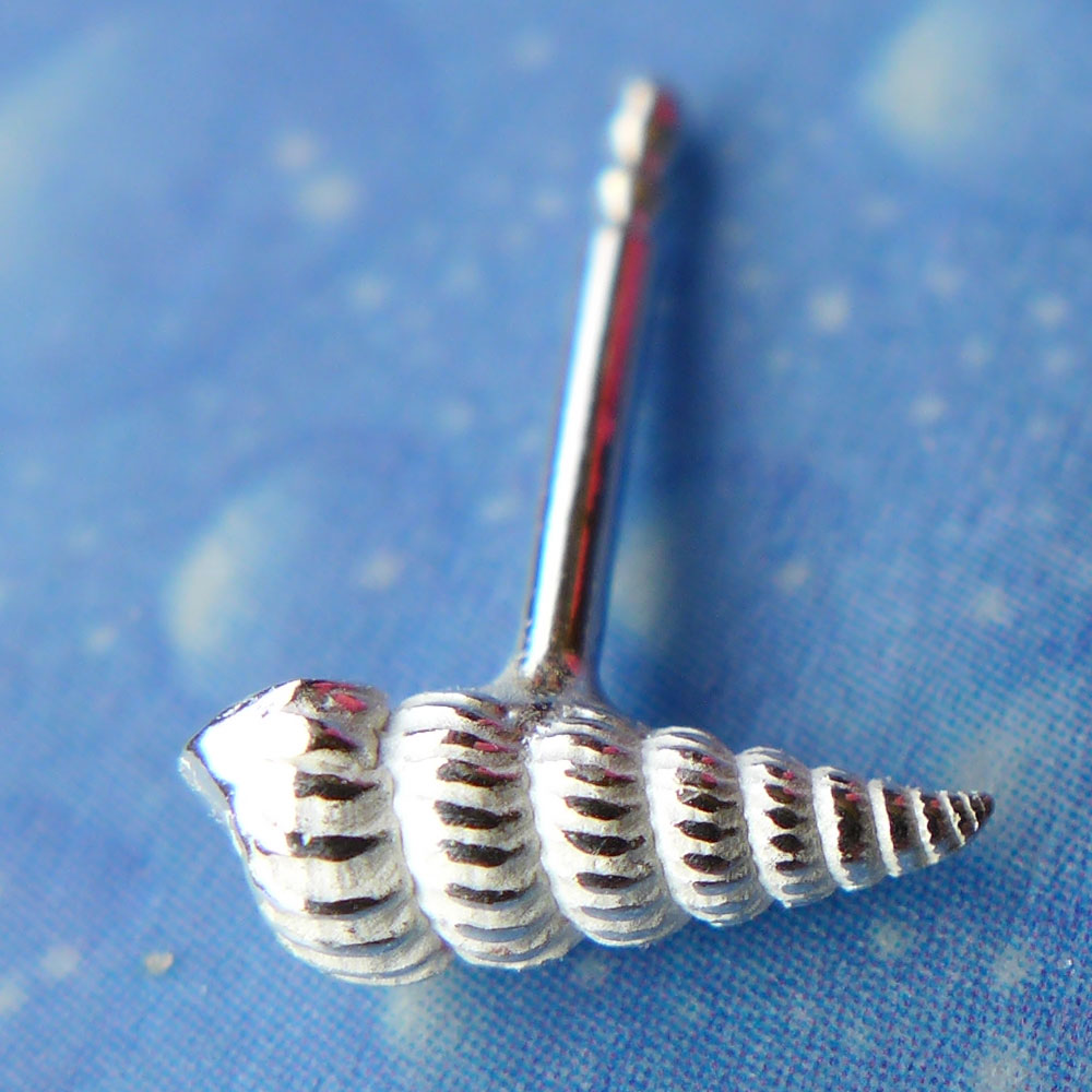 Ohrschmuck Maritim Silber Wendeltreppe fein