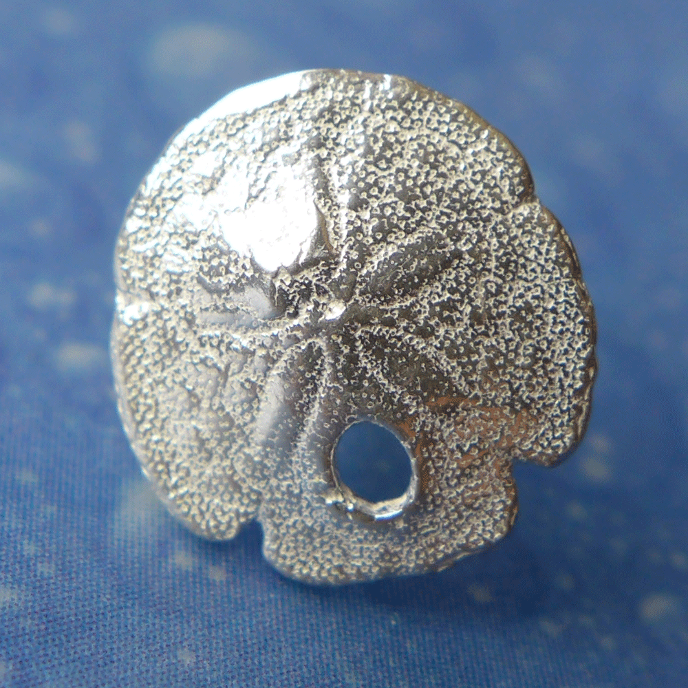 Meeresbrise Schmuck Sanddollar Stecker xxxs