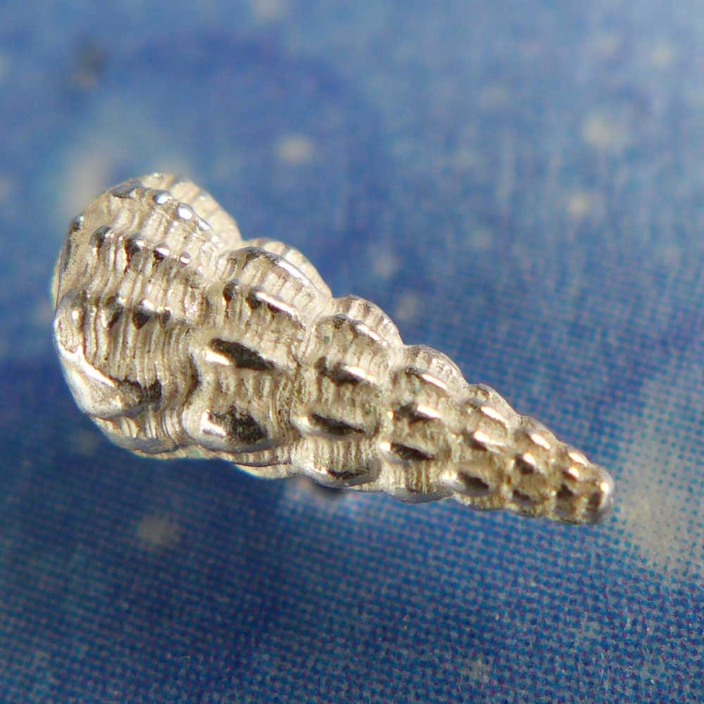 Ohrstecker Silber Schnecke Wendeltreppe xs