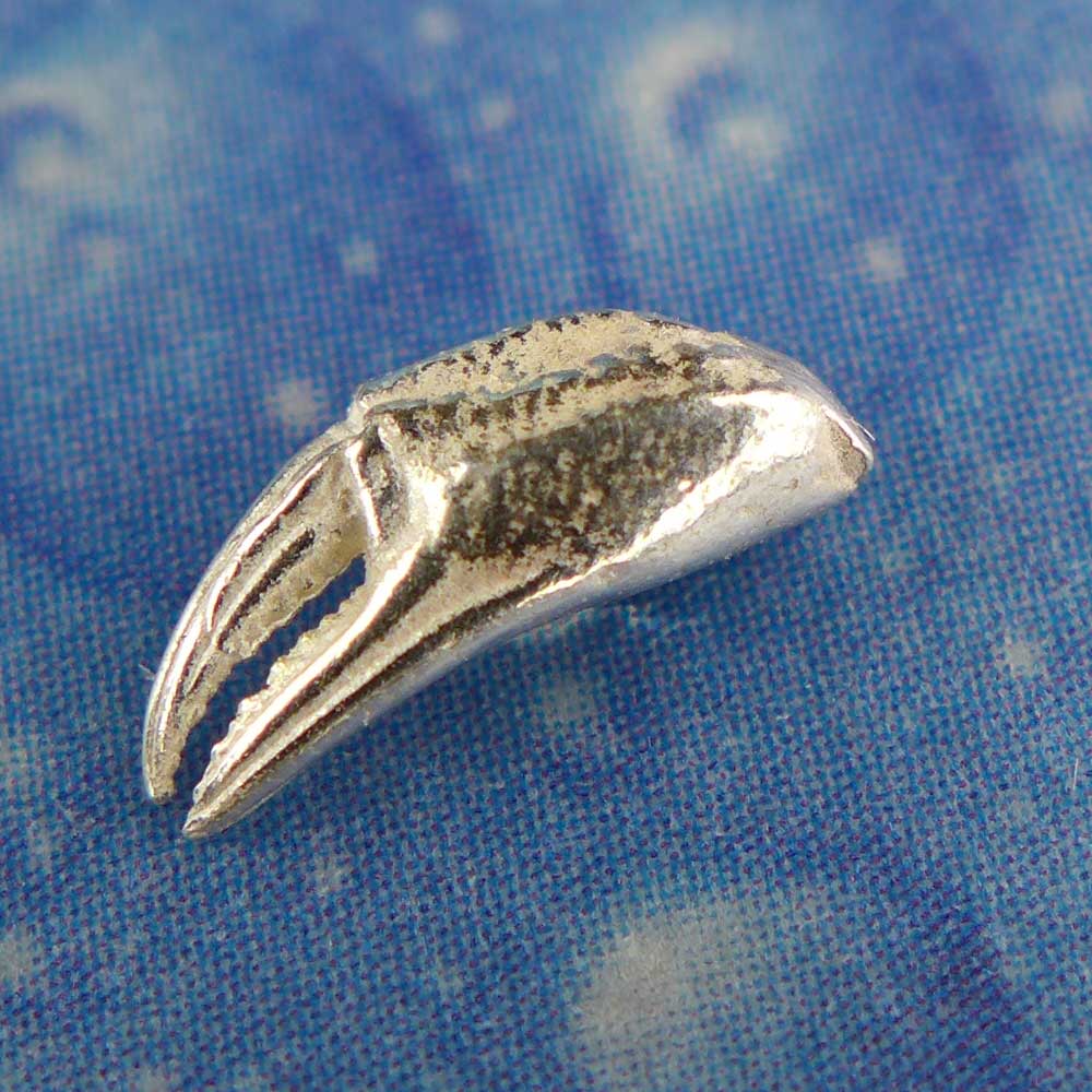 Krabbe Krebs Schere Ohrstecker Silber xxs