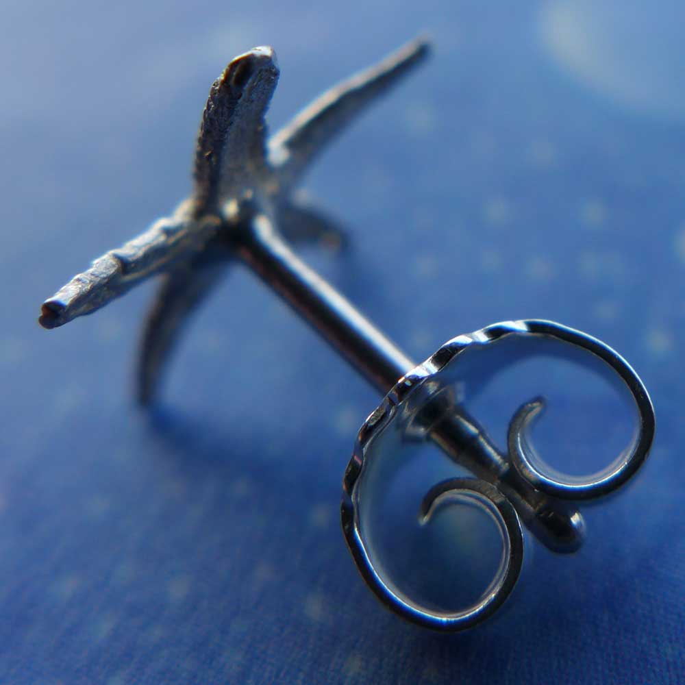 Ohrstecker Silber Seestern Schmuck
