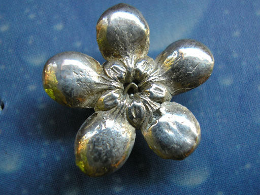 Blütenschmuck Jasmin Ohrstecker Silber