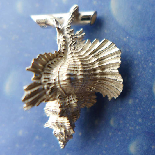 Orchideen Schnecke Anhänger Schmuck