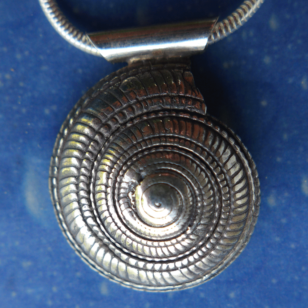 Perlenschmuck Schnecke Sonnenuhr maritim