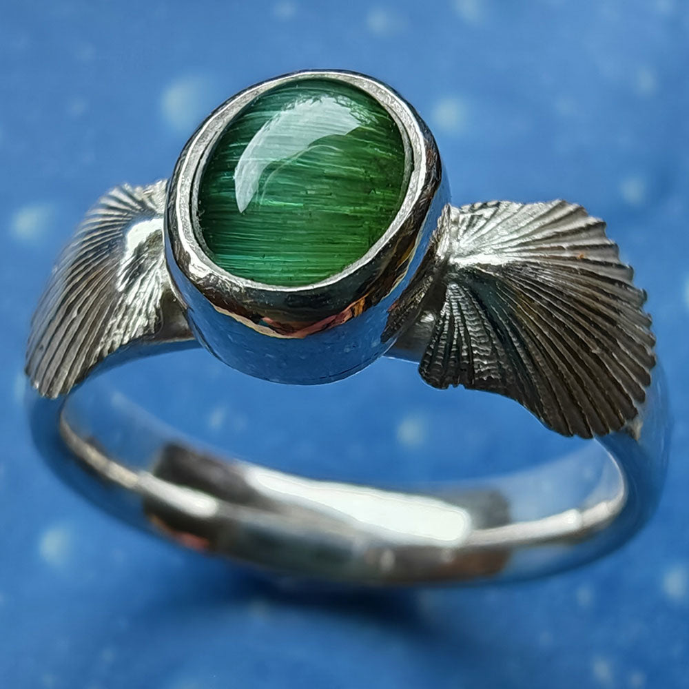 Pilger Ring Jakobsweg  Turmalin Compostela