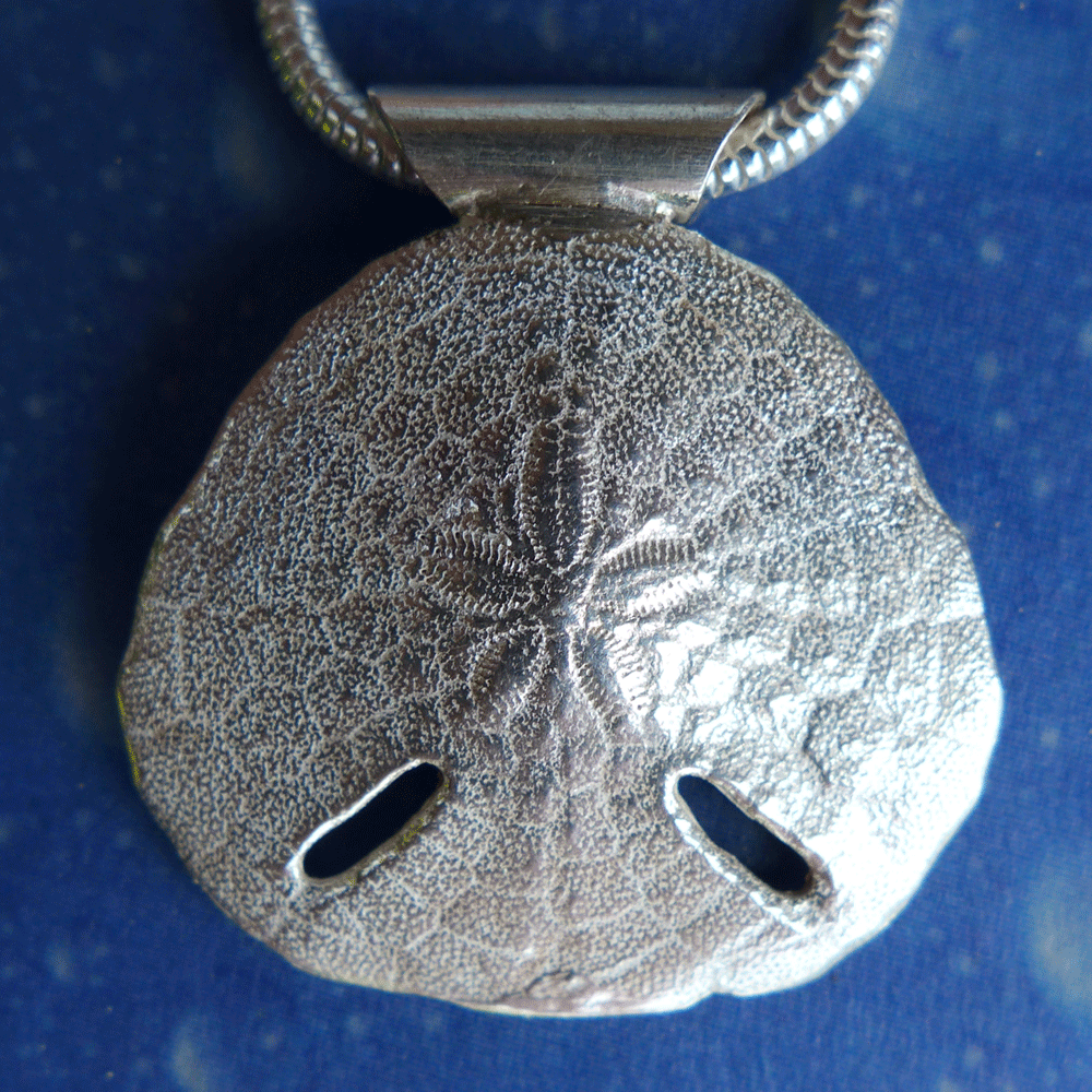 Seeigel Sanddollar Schmuck Madagascar