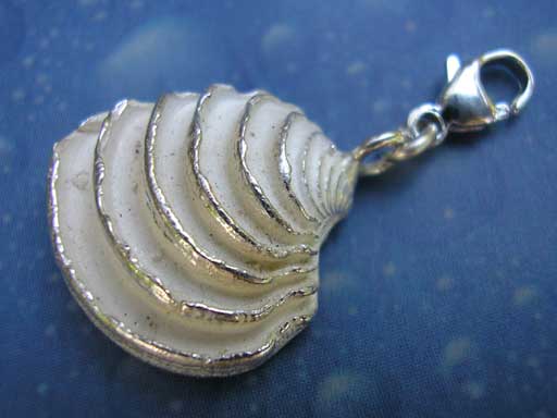 Schmuck Charm Venus Muschel