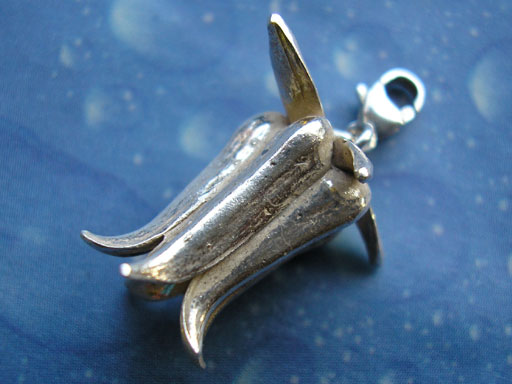 Schmuck Charms Blüte Hauswurz