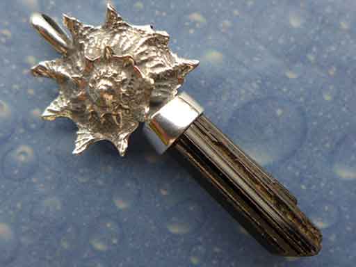 Schmuck Design Anhänger Turmalinkristall Sonne