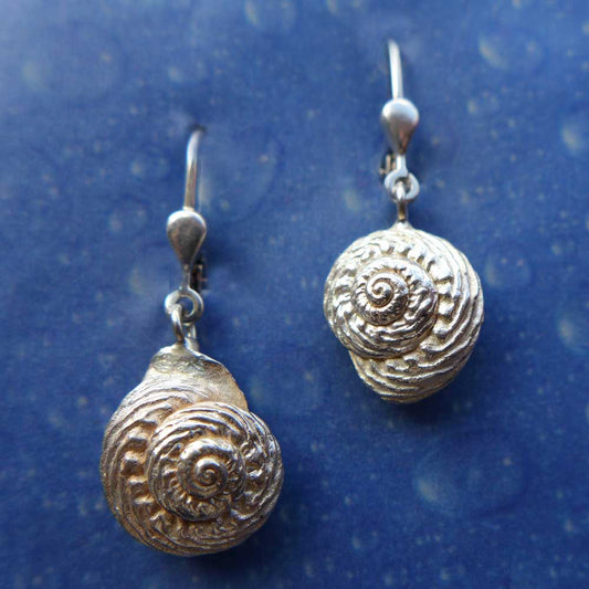 Schmuck Schnecke Ohrhänger Knotenknopf