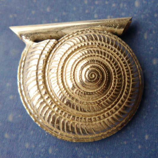 Schmuck Sonnenuhr Schnecke Anhänger