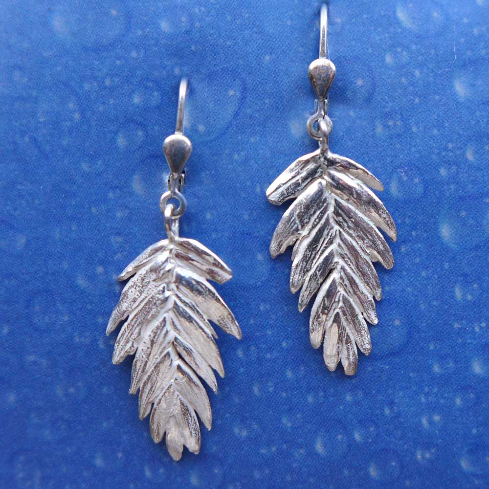 Schmuck vom Meer Dünengras Ohrhänger