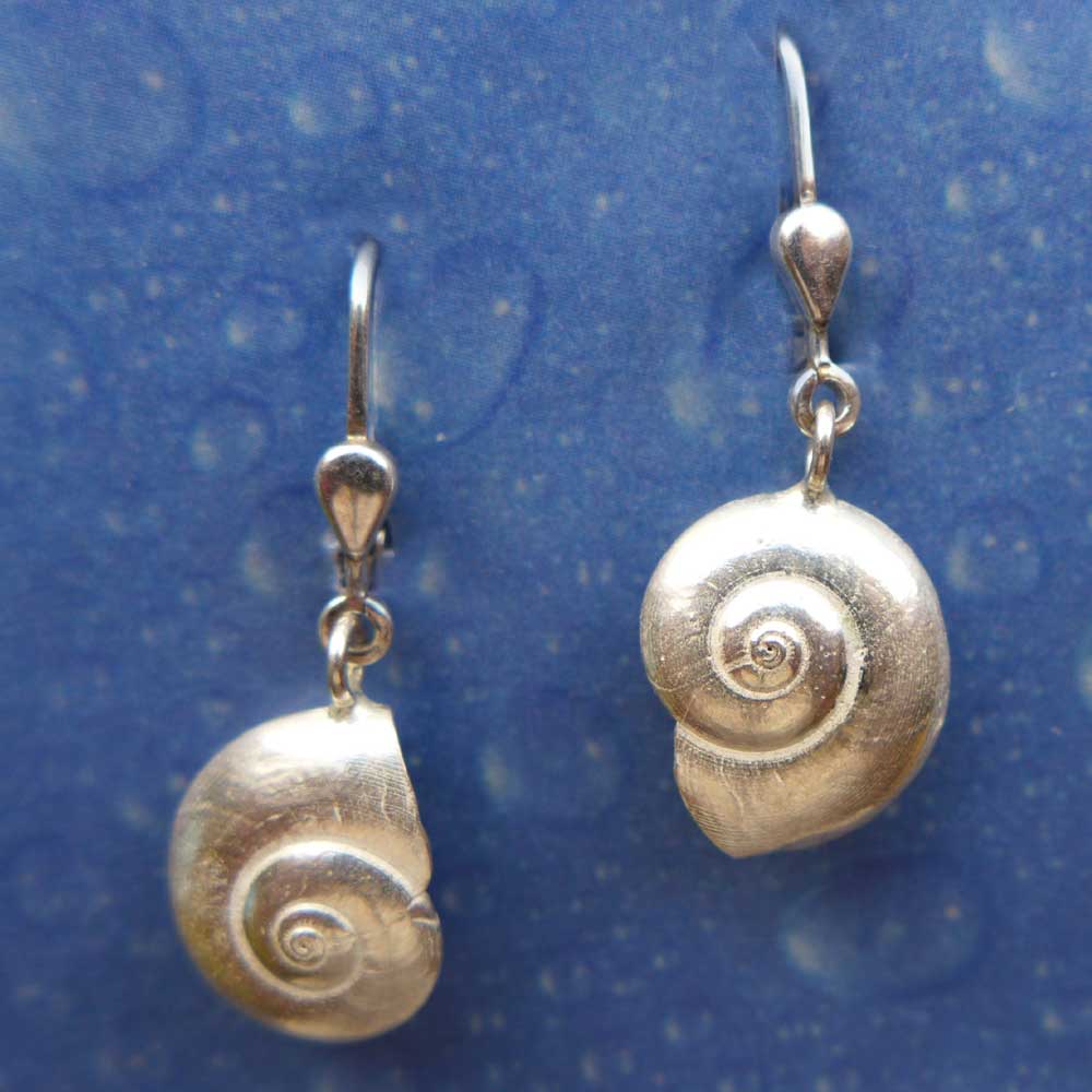 Ohrring Schnecke Silber Schmuck