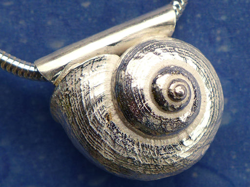 Schneckenschmuck Anhänger Landschnecke