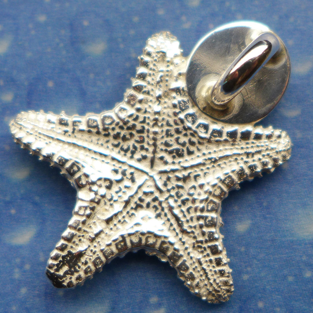 Seesternkette Silberschmuck maritimes Design