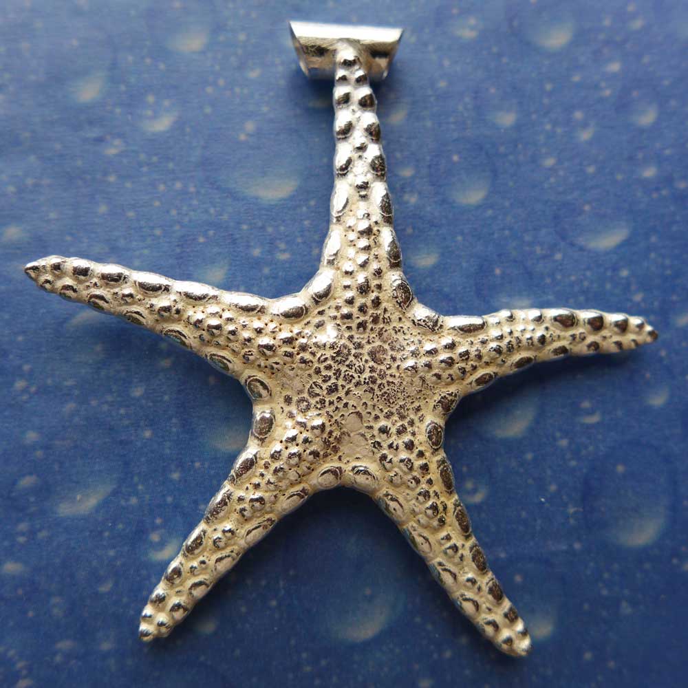 Seestern Anhänger Silber Schmuck