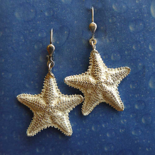 Seestern Schmuck Ohrhänger Kissenstern