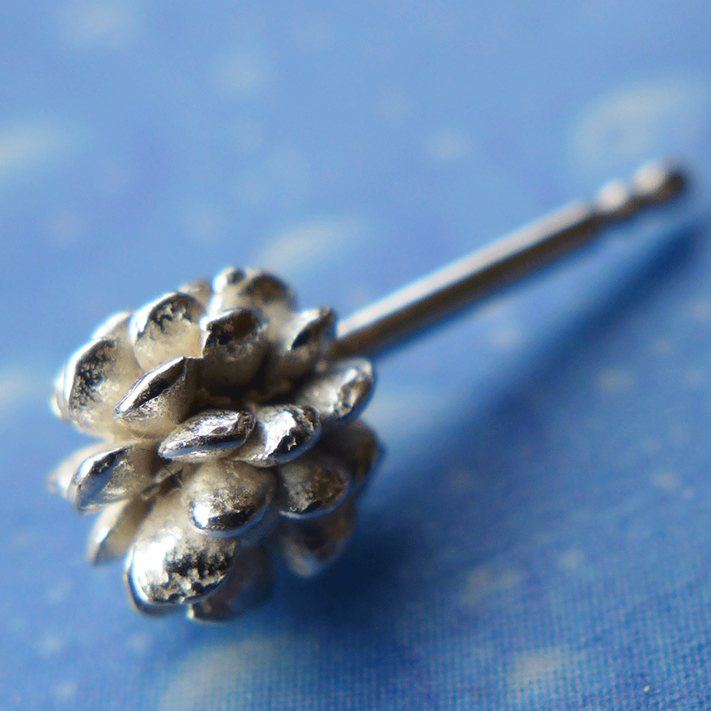 Blüte Butter Blume Same Ohrstecker Schmuck