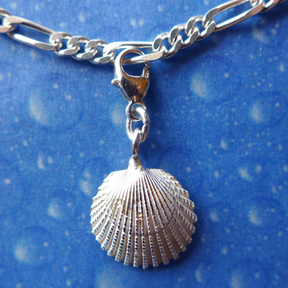 Armband Sommer Schmuck handgearbeitet Herzmuschel