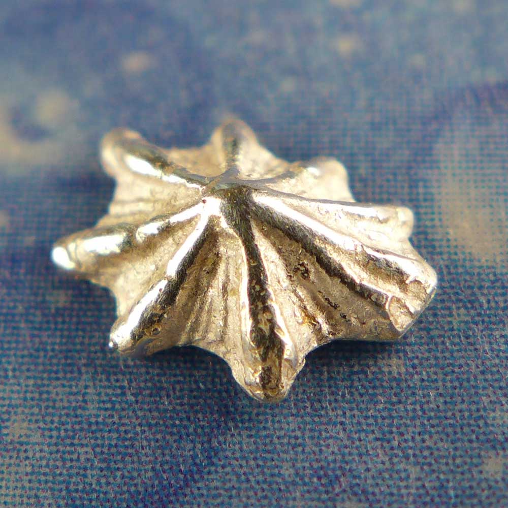 Silber Ohrstecker Napf Schnecke