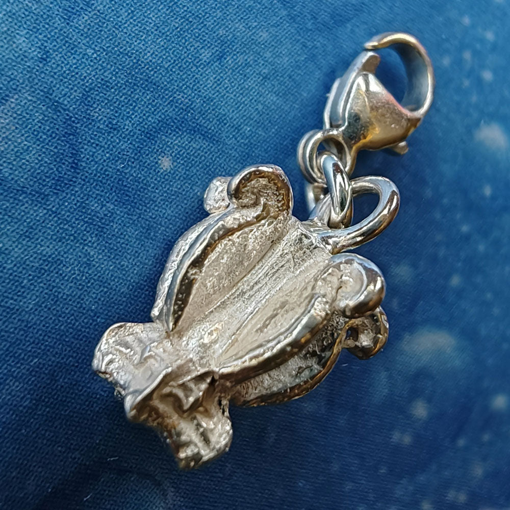 Blütenstempel Kettenanhänger Silber