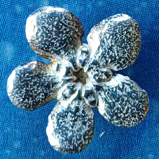 Blumen Ohrstecker Silber Schmuck