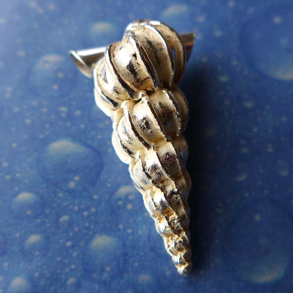 Strand Schmuck Silber Wendeltreppe Anhänger