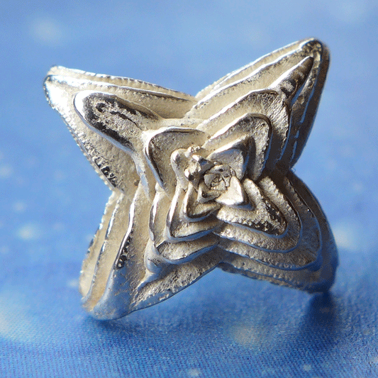 Sukkulente Blüte Ohrstecker Flora Schmuck