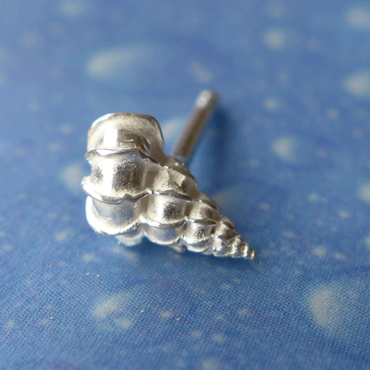 Taucherschmuck Wendeltreppe Ohrstecker Silber oder Gold