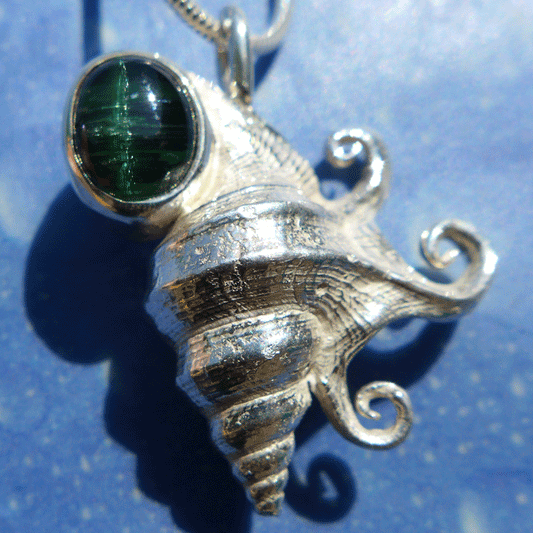 Turmalin Schmuck Silber Schmuck Meer