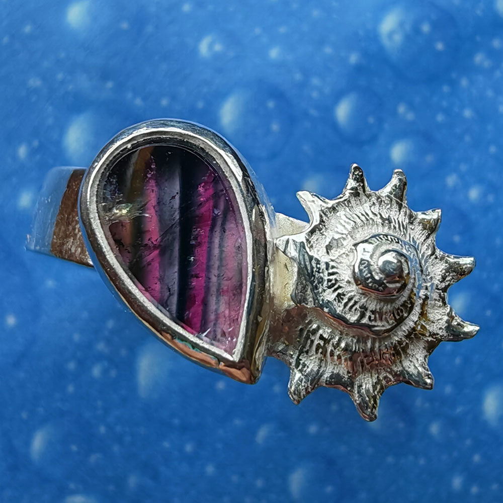 Turmalinring Strandgut Schmuck