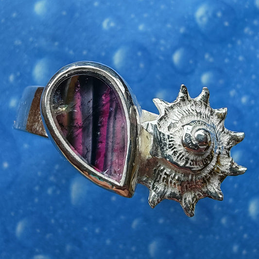 Turmalinring Strandgut Schmuck