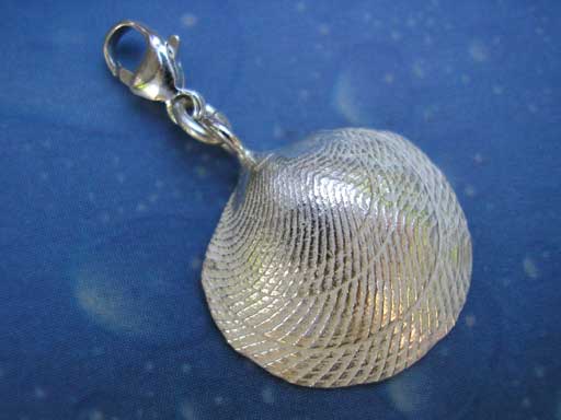 Unterwasser Schmuck Charm  Mondmuschel