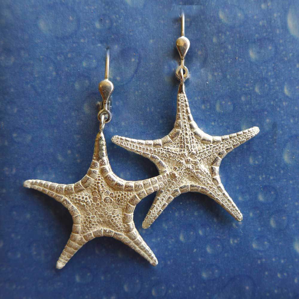 Unterwasser Schmuck Kornstern Ohrhänger