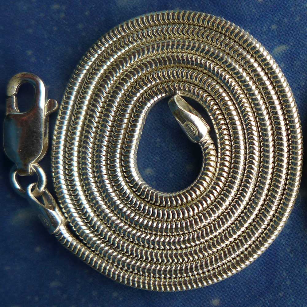 Schlangenkette - exquisite italienische Qualität