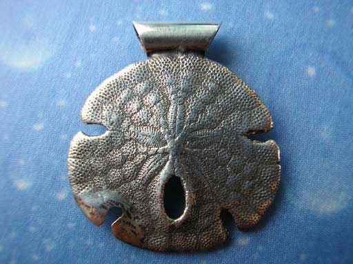 Sanddollar Silber Anhänger