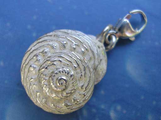 Anhänger Charms Schmuck Mass Schnecke