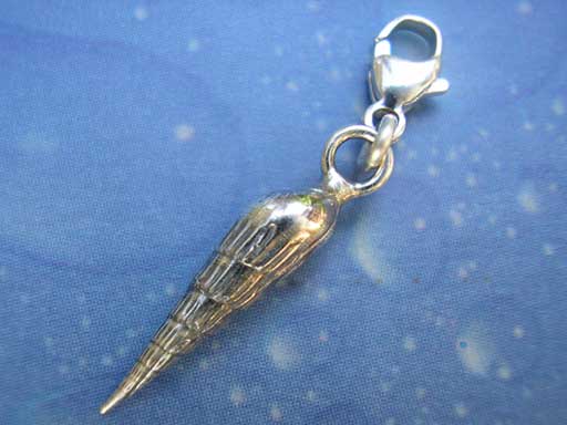 Dussumiers Schraubenschnecke s Charms mit Karabiner
