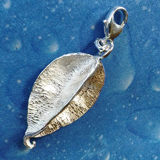 Silberschmuck forales Design Anhänger